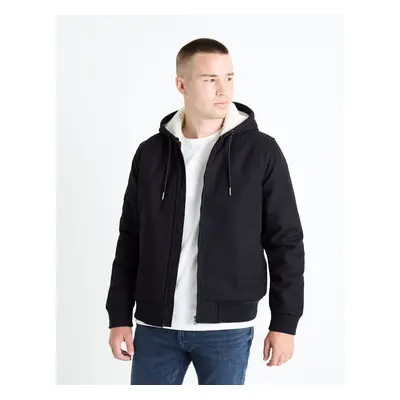 Celio Bunda sherpa s kapucí Fuhoodie - Pánské