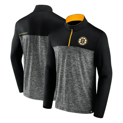 Pánská mikina Fanatics Mens Iconic Defender 1/4 Zip Boston Bruins