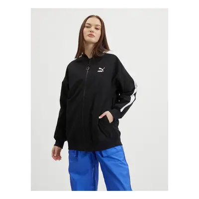 Černý dámský oversize bomber Puma Classics - Dámské