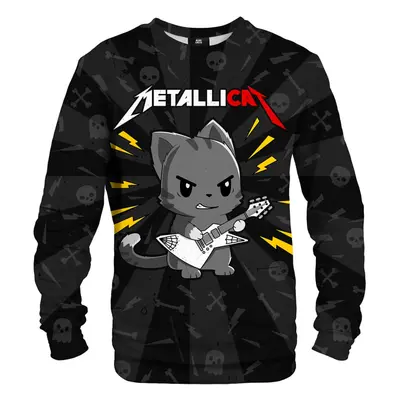 Mr. GUGU & Miss GO Unisex's Metallicat Sweater S-Pc2313