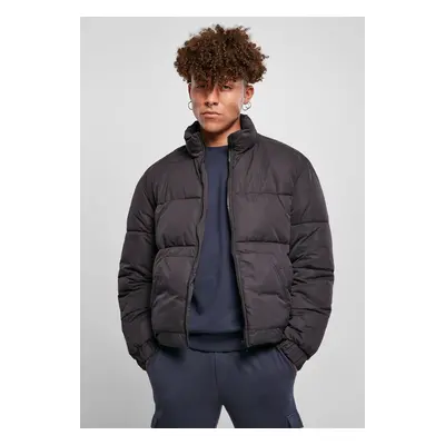 Cropped Puffer Jacket černá