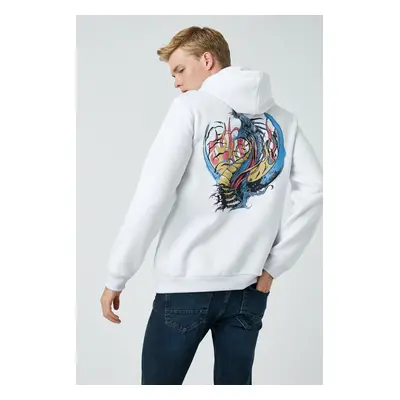 Koton Men's White Sweatshirt