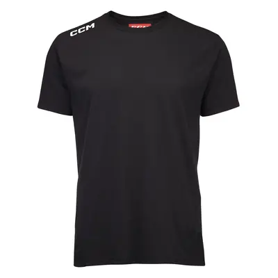 Pánské tričko CCM SS Essential Tee Black