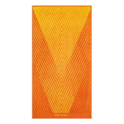 Zwoltex Unisex's Sport Towel Energy AB Orange/Yellow