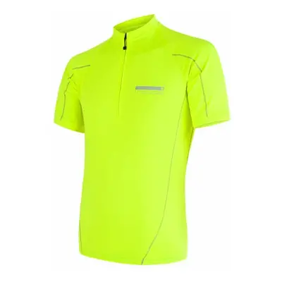 Pánský dres Sensor Cyklo Entry Neon Yellow