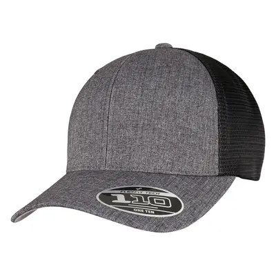 110 Mesh 2-Tone Cap melange charcoal/black