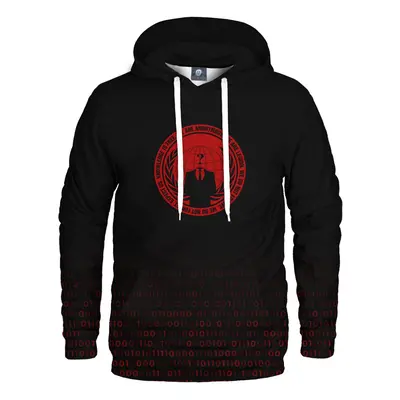 Aloha From Deer Unisex's Red Anonymous Hoodie H-K AFD991