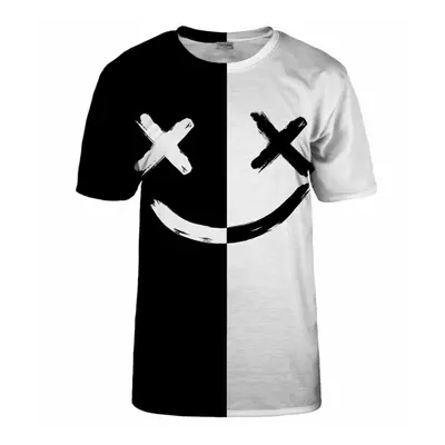 Bittersweet Paris Unisex's B&W Face T-Shirt Tsh Bsp514