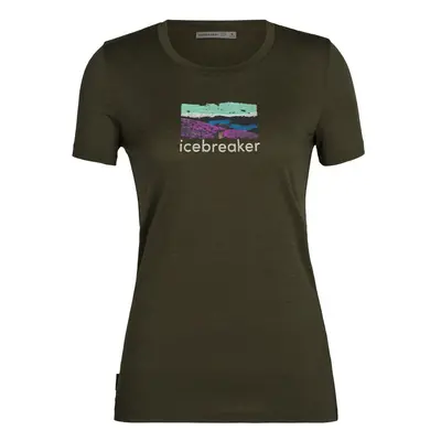 Dámské tričko Icebreaker Tech Lite II SS Tee Trailhead Loden