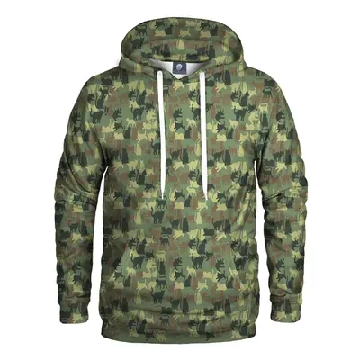 Aloha From Deer Unisex's Camo Cats Pullover Hoodie H-K AFD090