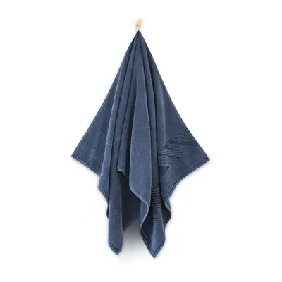 Zwoltex Unisex's Towel Enzo NE-017T Navy Blue