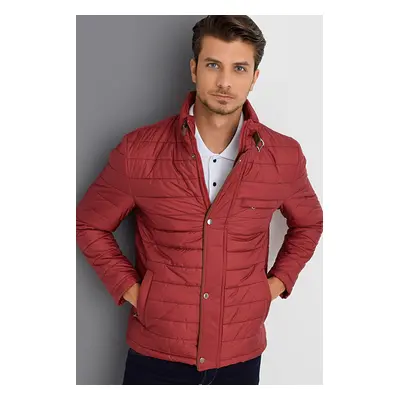 M8644 DEWBERRY MEN'S COAT-BURGUNDY