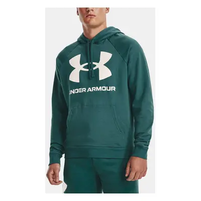 Under Armour Mikina UA Rival Fleece Big Logo HD-GRN - Pánské