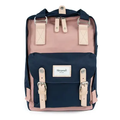 Himawari Unisex's Backpack Tr21288 Navy Blue/Pink