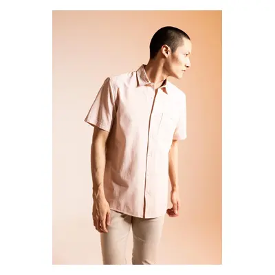 DEFACTO Regular Fit Polo Neck Short Sleeve 100% Cotton Shirt