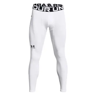 Pánské legíny Under Armour ColdGear Armour Leggings White