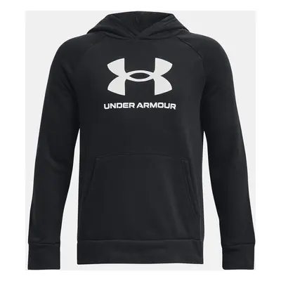 Under Armour Mikina UA Rival Fleece BL Hoodie-BLK - Kluci