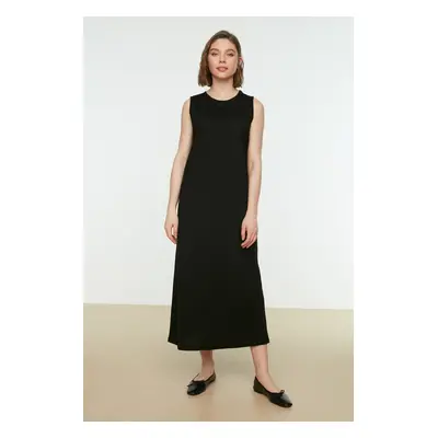 Trendyol Black Sleeveless Long Lining Undershirt Dress