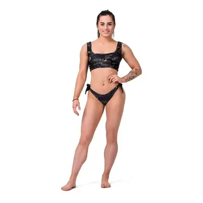 Dámské plavky Nebbia Miami sporty bikini - top volcanic black