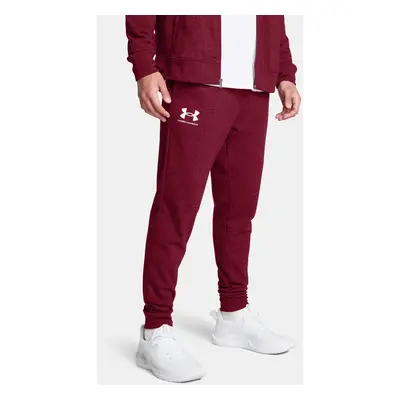 Pánské tepláky Under Armour UA Rival Terry Jogger-RED - Pánské