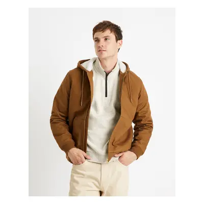 Celio Bunda na zip Cuhoodie - Pánské