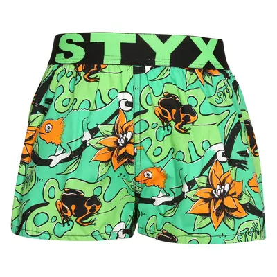 Dětské trenky Styx art sportovní guma tropic