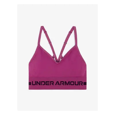 Dámská Sportovní podprsenka Under Armour Seamless Low Long Bra ružová, LG