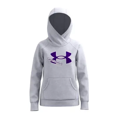 Dívčí mikina Under Armour Rival Fleece Logo Hoodie-GRY