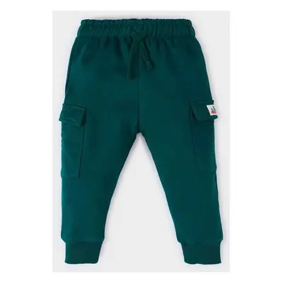 DEFACTO Baby Boy Christmas Themed Elastic Waist Sweatpants