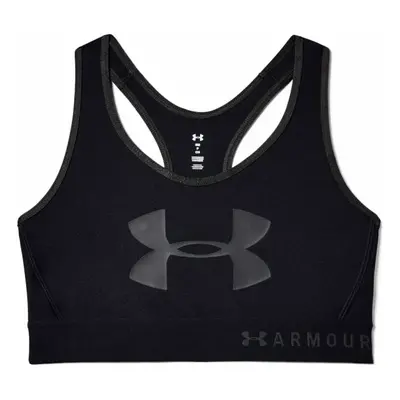 Dámská podprsenka Under Armour Mid Keyhole Graphic-BLK