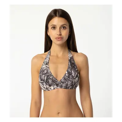 Aloha From Deer Woman's Fifth Seal Halter Neck Bikini Top BTH AFD436