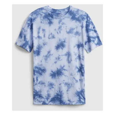 GAP Dětské tričko teen tie-dye tunic t-shirt - Holky