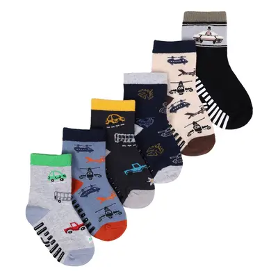 Yoclub Kids's Boys' Socks ABS 6-Pack SKA-0002C-AA0A-005