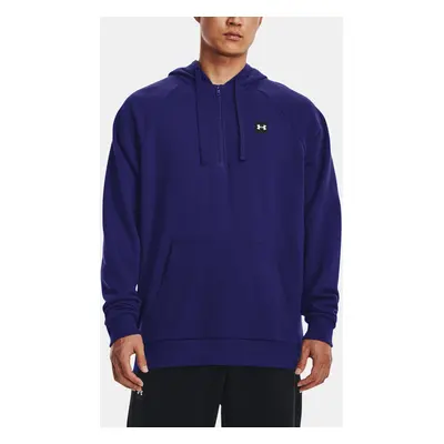 Under Armour Mikina UA Rival Fleece 1/2 Zip HD-BLU - Pánské