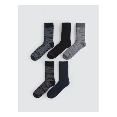 LC Waikiki Lcwk Striped Men's Socks 5-Piece