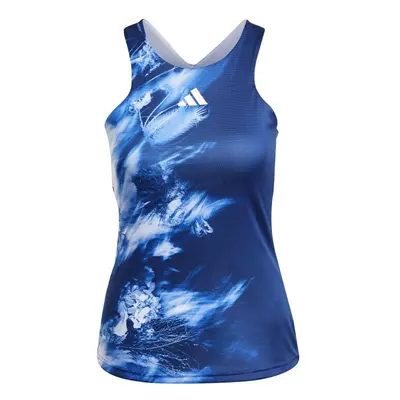 Dámské tílko adidas Melbourne Tennis Y-Tank Top Multicolor/Blue