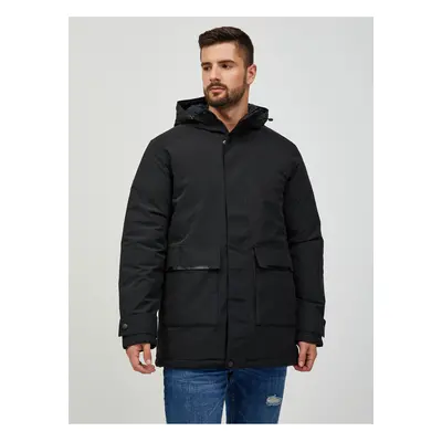 Černá parka Jack & Jones Etiko - Pánské