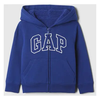 GAP Baby sherpa mikina s logem - Kluci