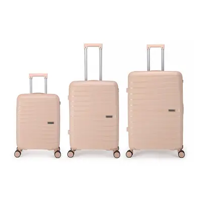 Semiline Unisex's 3-in-1 PP Suitcases Set T5795-0