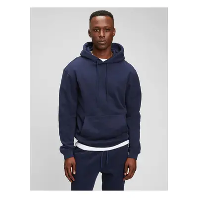 GAP Mikina fleece pocket hoodie - Pánské