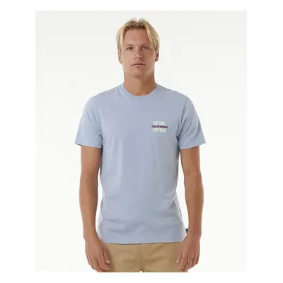 Tričko Rip Curl SURF REVIVAL HOFFMAN DECAL TEE Spray Blue