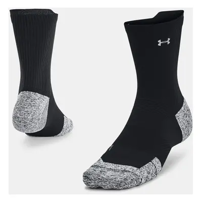 Under Armour Ponožky UA AD Run Cushion 1pk Mid-BLK - unisex