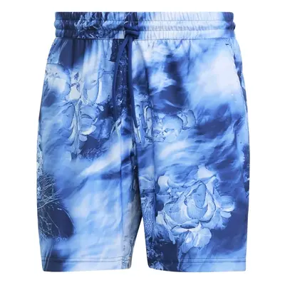 Pánské šortky adidas Melbourne Ergo Tennis Graphic Shorts Blue