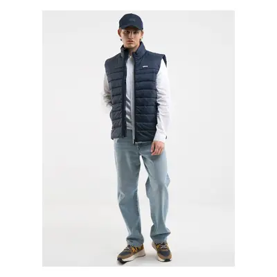 Big Star Man's Vest Outerwear Blue