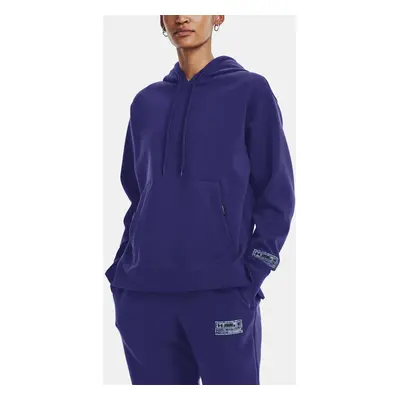 Under Armour Mikina UA Summit Knit Hoodie-BLU - unisex