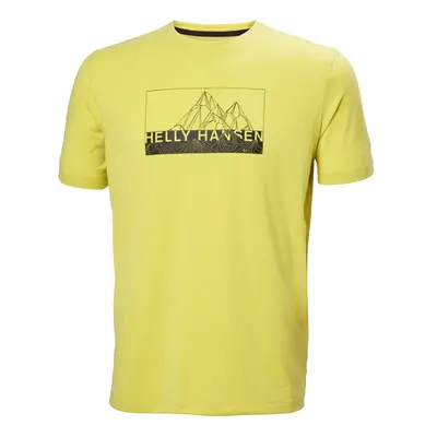 Pánské tričko Helly Hansen Skog Recycled Graphic T-Shirt Endive