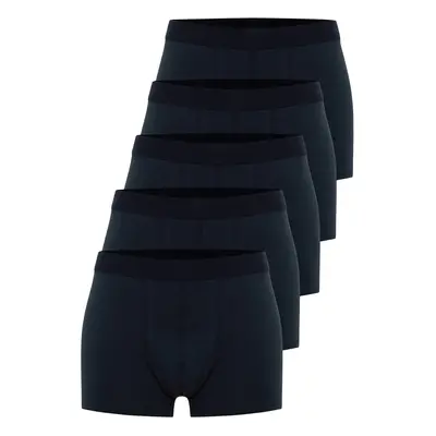 Trendyol Navy Blue 5-Pack Boxer