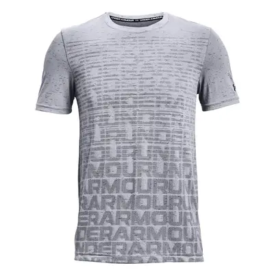 Pánské tričko Under Armour Seamless Wordmark SS Grey