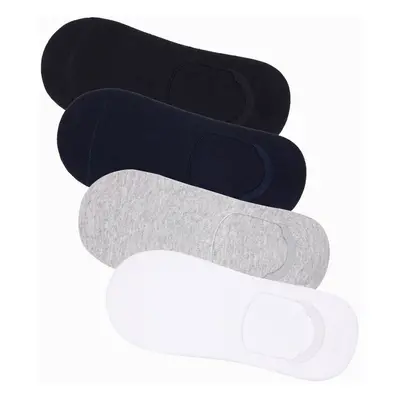 Ombre Men's foot socks 4-pack - mix colors OM-SOSS