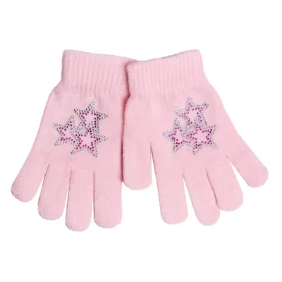 Yoclub Kids's Gloves RED-0216G-A250-002